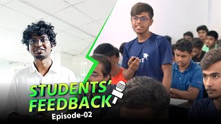 Students Feedback Session  Episode02  UDVASH [upl. by Eidnar]