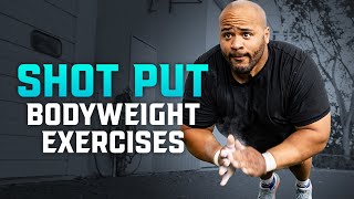 Best Bodyweight Exercises for Shot Put [upl. by Friedly]