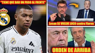 El MENSAJE a Mbappé  Lesan SE VUELVE LOCO contra Floren  Pedrerol le suelta esto a Ancelotti [upl. by Cyd336]