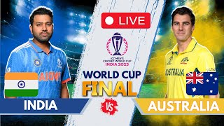 Live India vs Australia ICC World Cup 2023 Final  Live Match Score  IND Vs AUS [upl. by Breger479]