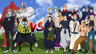 Jogo Mahito Dagon Hanami vs Sorcerers [upl. by Berlin]