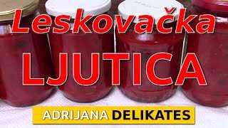 Leskovačka LJUTICA bez konzervansa [upl. by Ehcram]