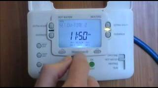 Honeywell 9400C Programmer user video [upl. by Eliezer916]