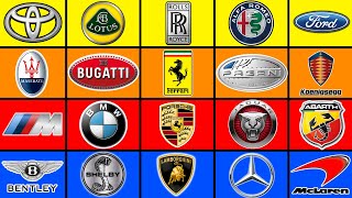 Famous Cars Brands And Models SUV SUPERCARS SEDANS [upl. by Atinrehs]