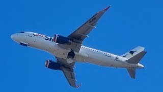 Despegue de Aeroparque del Airbus A320 LVJQE de Jetsmart Argentina [upl. by Simdars]