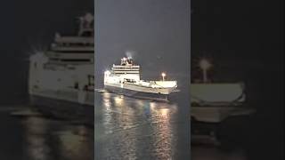 MV Bore song in Dublin at night cargoship rorovessel dublin [upl. by O'Grady]