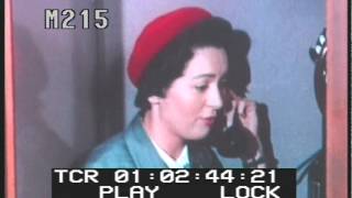 1950s Telephone Operator Helps Woman [upl. by Banwell738]