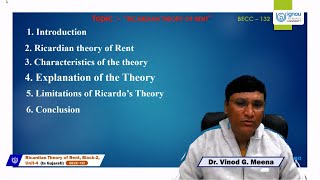 RICARDIAN THEORY OF RENT [upl. by Giles]