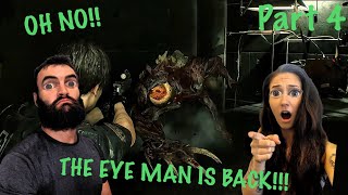 HE WONT STOP EYEBALLING US Resident Evil 2 Remake part 4  Horror Livestream [upl. by Yboc]