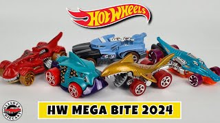 Hot Wheels Mega Bite 2024  The Complete Set [upl. by Battat]