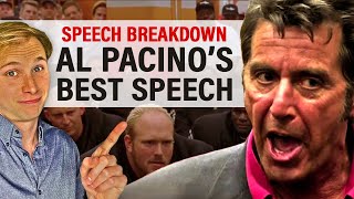 The Most Inspiring Speech in Movie History  Al Pacino  Breakdown [upl. by Elocen19]