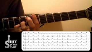 Surprise Surprise Guitar Lesson  Billy Talent [upl. by Olethea]