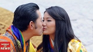 Queen Jetsun Pema of Bhutan is pregnant [upl. by Rodablas]