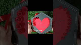 Handmade Hexagon Chocolate Explosion Box  handmadecraft giftideas lexplosionbox viralaudio [upl. by Kubiak131]