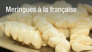 Recette de meringues à la française [upl. by Khoury669]