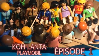 Koh Lanta Playmobil  épisode 1 [upl. by Arlette]