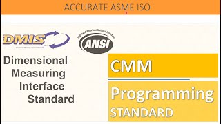 CMM DMIS PROGRAMMING STANDARD [upl. by Sallad116]