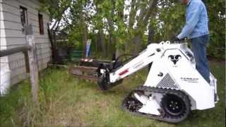 Trenching with Ramrod 1150 and Ditch Witch Attachment [upl. by Whang]