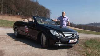 Mercedes E 500 Cabrio  Weekend Magazin Autotest [upl. by Hirschfeld454]