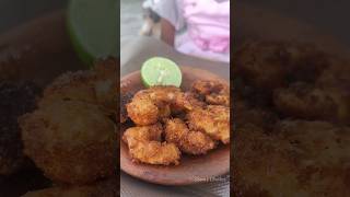 Easy Prawn Fry Recipe  Seafood Snacks cooking miniaturecooking shorts trending tamil snacks [upl. by Adne]