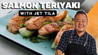 Jet Tilas Salmon Teriyaki  In the Kitchen with Jet Tila  Food Network [upl. by Aleemaj]