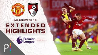 Manchester United v Bournemouth  PREMIER LEAGUE HIGHLIGHTS  1292023  NBC Sports [upl. by Dreeda]