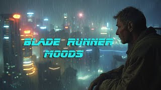 Blade Runner Moods Compilation Album  Relaxing Blade Runner Vibes Soundscapes [upl. by Ivanah15]