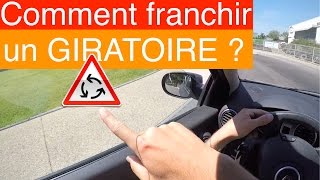 COMMENT FRANCHIR UN RONDPOINT  Giratoire [upl. by Summons]