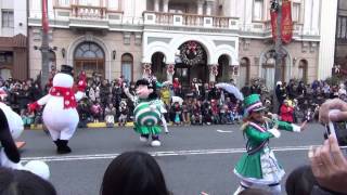 USJ2013 サンタのトイ・マーチ【みぞれの中強行開催】 20131228（土）1400～ [upl. by Llednik497]