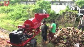 Starke MDDS380 Shredder Machine for Coconut and biodegradable substrates [upl. by Lletnom]