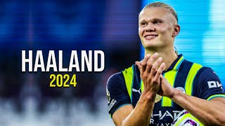 Erling Haaland 202425 ● Perfect Striker  Amazing Skills Goals amp Assists [upl. by Anastasius12]