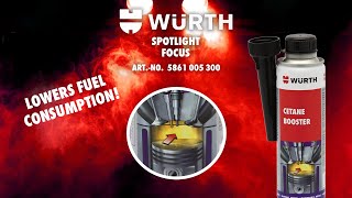 Lower your fuel consumption with Würths Diesel Additive Cetane Booster [upl. by Smaoht278]