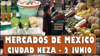 Mercados de Mexico  Ciudad Neza  Mercado 2 de Junio [upl. by Odo452]