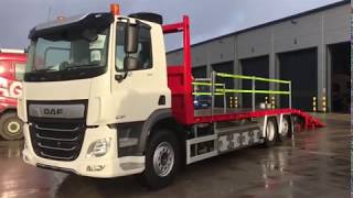 DAF 2019 CF370 6 x 2 Rigid Beavertail [upl. by Lyontine]