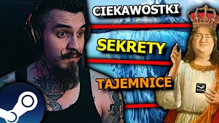 NAJWIĘKSZE TAJEMNICE STEAMA  Steam Iceberg  Kiszak Ogląda Cyberkruki [upl. by Katleen]