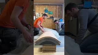 How to Make Curved Cabinet Doors [upl. by Idnyl]