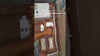 How to check ampere load with clamp metershortselectricelectricalviraltranding [upl. by Ahsikahs]