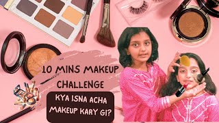 Makeup challenge  kids makeup tutorial  look challenge  kids makeup challenge  Sister Squad [upl. by Bergerac]