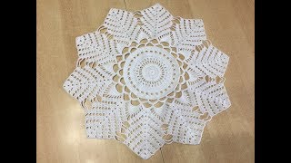 Tuto nappe tapis au crochet [upl. by Nonnek]