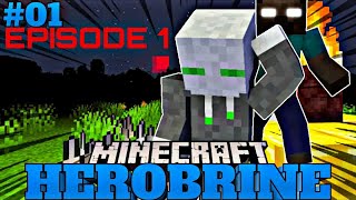 How I Save This World From Herobrine  DarkLands। EPISODE 1। [upl. by Weinman]