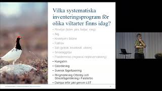 10 Introduktion tema viltövervakning [upl. by Aihsrop]