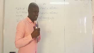 InequalitiesPure Maths 2A LevelMathematics Economics amp Finance Past Examination Questions [upl. by Aynot]