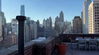 New York Private Rooftop 360 Grad VIEWManhattanrooftop NYCmidtownmanhattan nycarchitecture [upl. by Ritchie674]