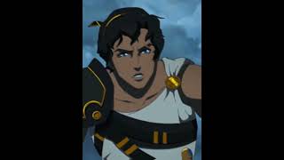 Adam Record of ragnarok anime vs Heron Blood of zeus cartoon [upl. by Ekoorb]