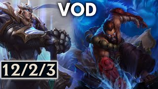 Garen vs Udyr Challenger  high elo SoloQ patch 1419  Erislash VODs [upl. by Adamson520]