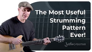 The Most Common Strumming Pattern of All Time Guitar for Beginners [upl. by Aicined]