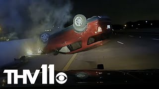 Woman suing Arkansas State Police after car flipped using PIT maneuver [upl. by Wesley]