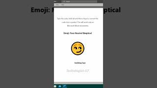 Smirking Face Emoji microsoftword technologist17 [upl. by Winer]