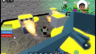 Playing Captain Underpants Game ROBLOX [upl. by Lena116]