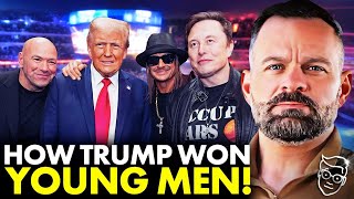 How Trump WON Young Men With CULTURE  UFC Fights With Joe Rogan amp Rocket Launches with Elon Musk [upl. by Kall946]